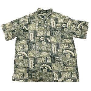 University of Hawaii Polo Aloha Print Tee